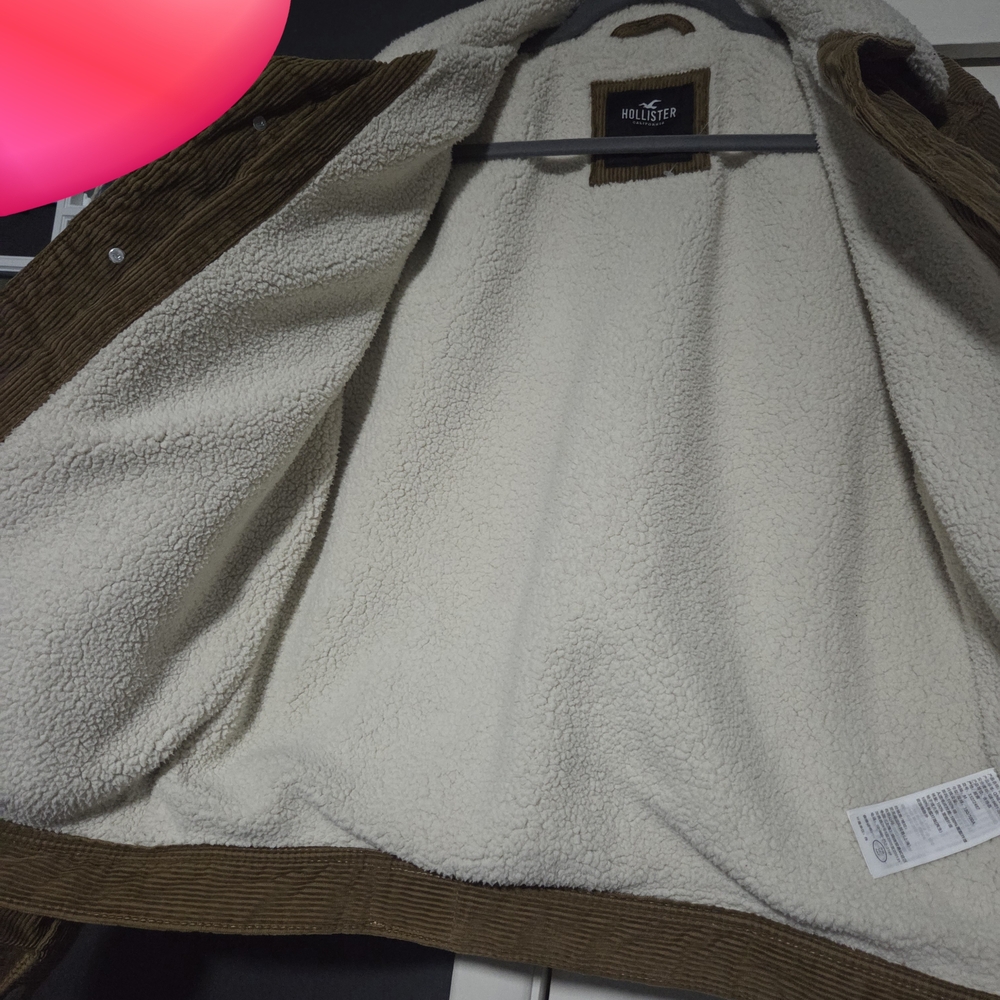 Hollister Corduroy Teddy Jacket - Picture 3 of 4